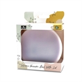 Ciotola in Silicone Con Base a Sottovuoto e Coperchio Deep PINK /confezione/